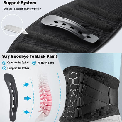 BackSet Lumbar Support Belt